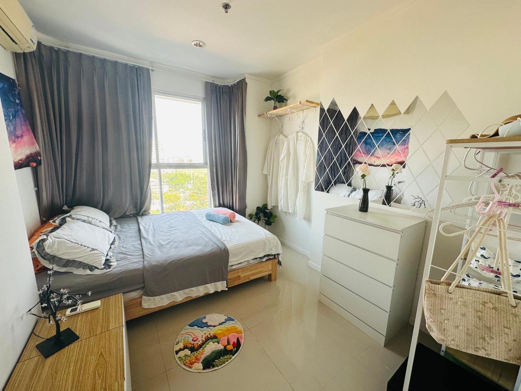 Seaview Beach Room Lumpini-Pool And Gym Face To Ocean Джомтиен Бийч Екстериор снимка